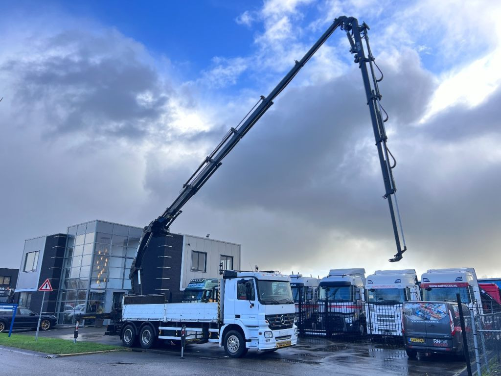 Mercedes-Benz Actros 2646 6X4 HIAB 288E-6 HiPro + FLYJIB 70X +  - Crane truck, Dropside/ Flatbed truck: picture 1