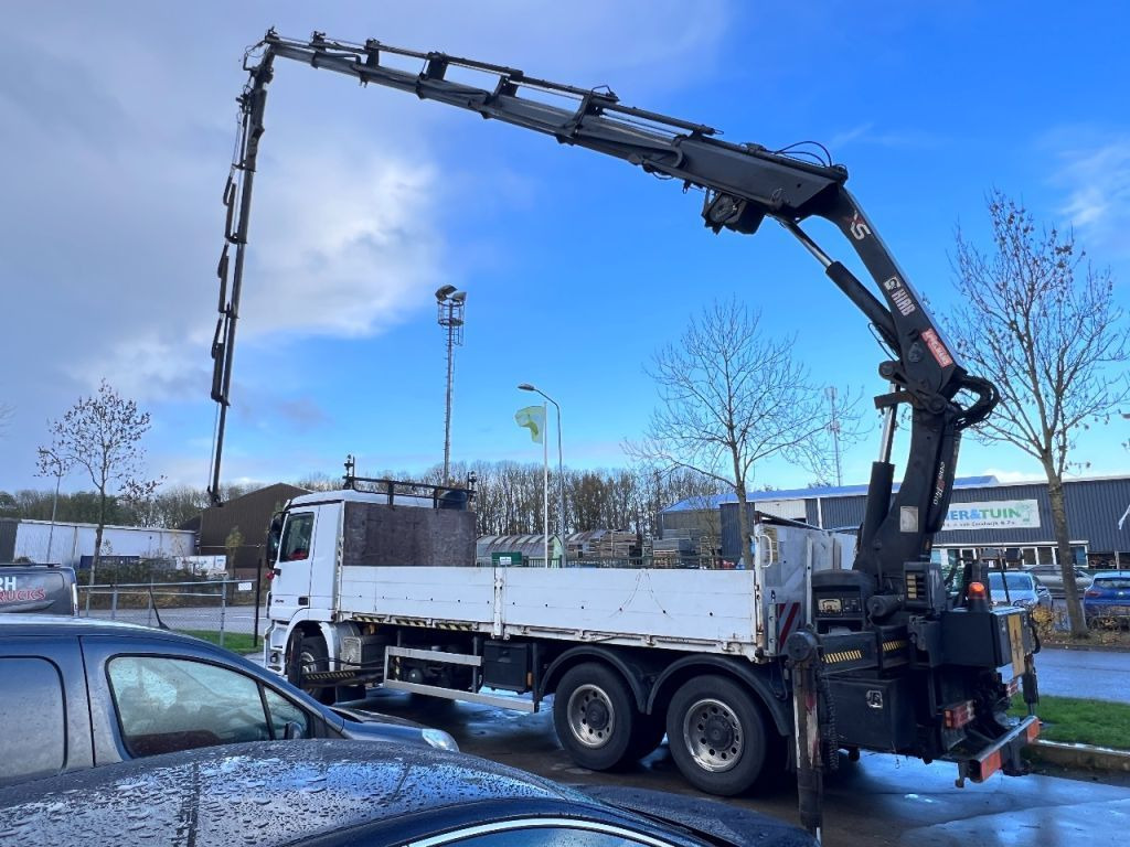 Mercedes-Benz Actros 2646 6X4 HIAB 288E-6 HiPro + FLYJIB 70X +  - Crane truck, Dropside/ Flatbed truck: picture 3