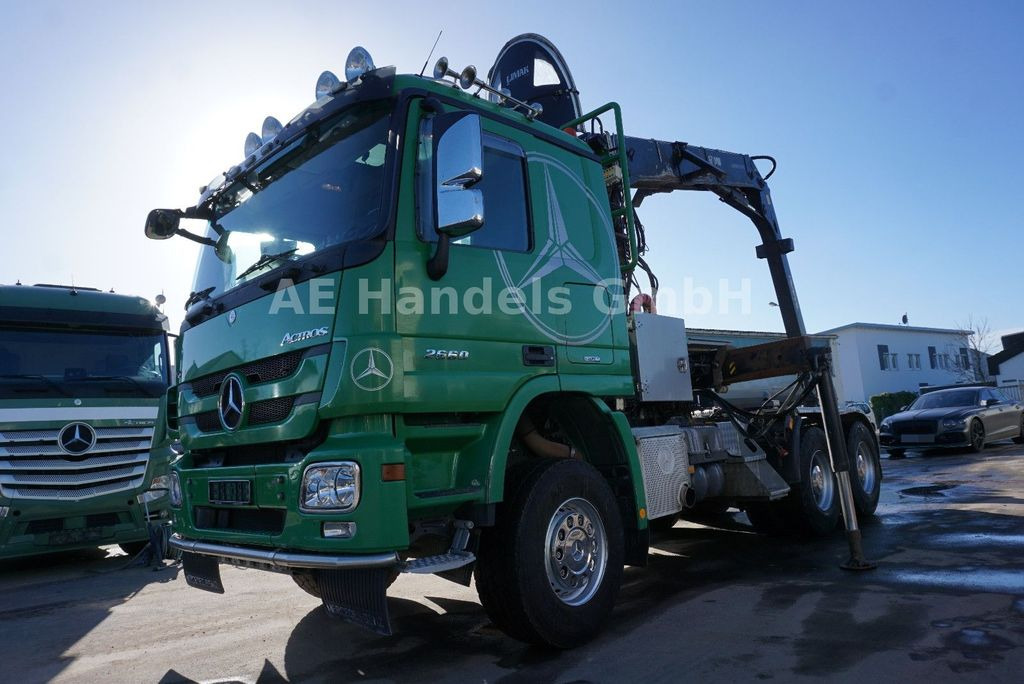 Mercedes-Benz Actros 2660 MP3 V8 *Retarder/Hiab-Jonsered-2850S  - Timber truck, Crane truck: picture 1