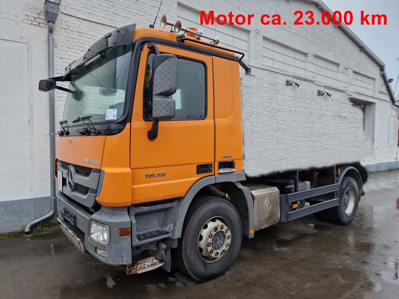 Mercedes-Benz Actros 3 1836 K Actros 3 1836 K, MP 3, Kupplungspedal - Cab chassis truck: picture 1