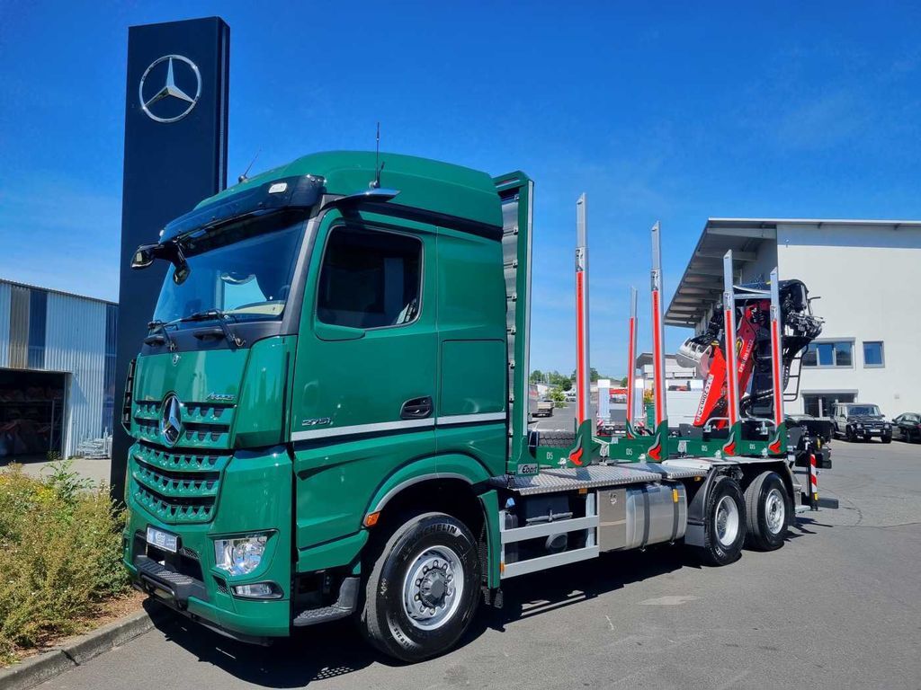 Mercedes-Benz Arocs 2751 L 6x2 (6x4) HAD + Kran: Epsilon M12Z  - Timber truck, Crane truck: picture 1
