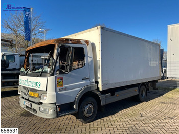 Mercedes-Benz Atego 1018 EURO 5, Manual, Fire damage - Box truck: picture 1