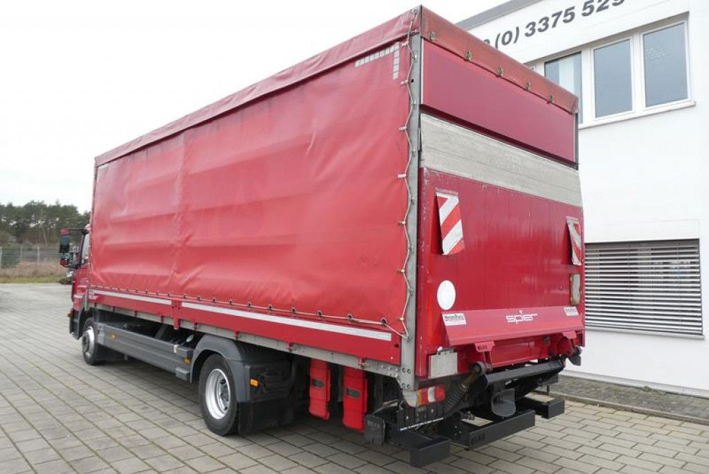 Mercedes-Benz Atego 1224 L  Pritsche LBW LWB 1.5to, Tautliner  - Dropside/ Flatbed truck: picture 5