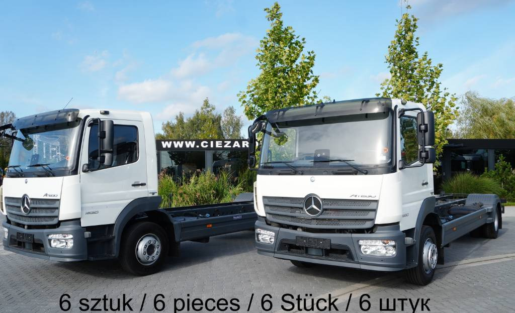Mercedes-Benz Atego 1530 L 4×2 E6 chassis / length 7.4 m / 6 pcs  - Skip loader truck: picture 1