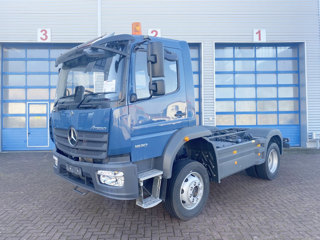 Mercedes-Benz Atego 1630 AK 4x4 Atego 1630 AK 4x4, Rechtslenker - Cab chassis truck: picture 1