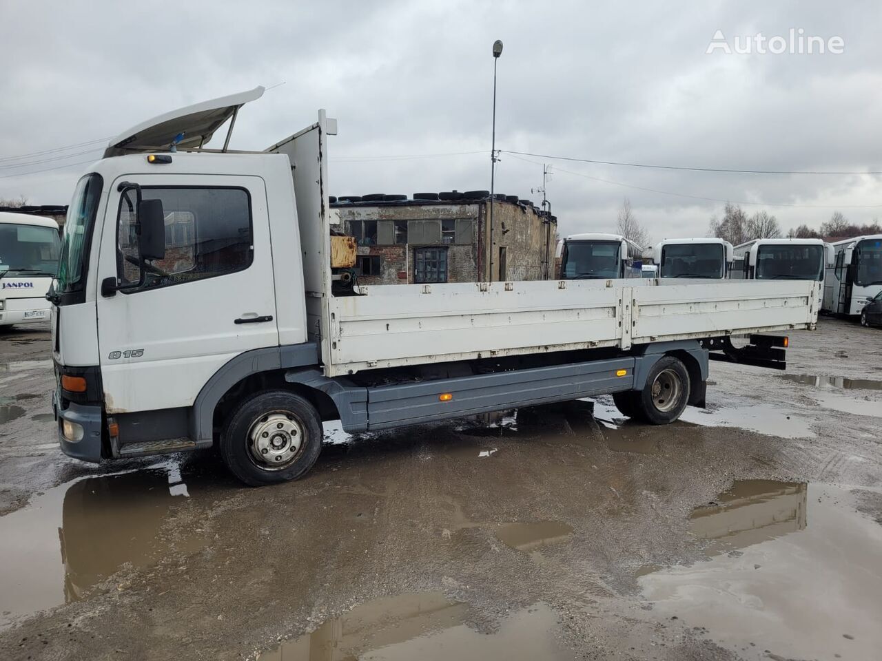 Mercedes-Benz Atego 815 - Dropside/ Flatbed truck: picture 2