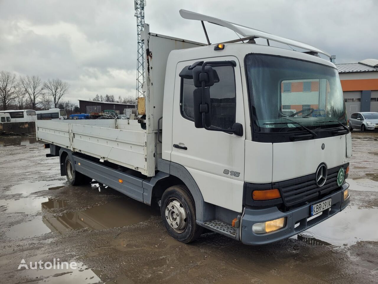 Mercedes-Benz Atego 815 - Dropside/ Flatbed truck: picture 1