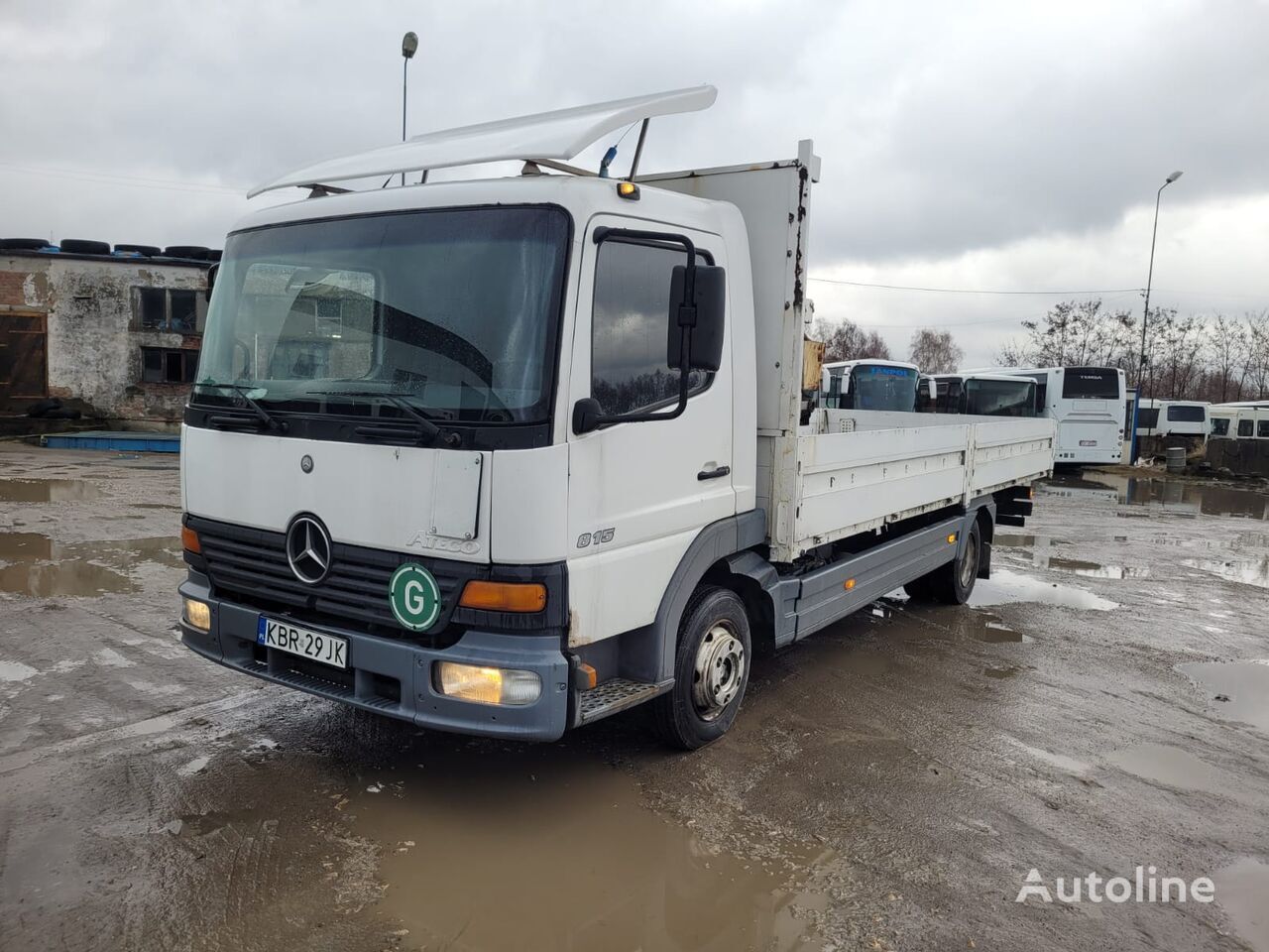 Mercedes-Benz Atego 815 - Dropside/ Flatbed truck: picture 3