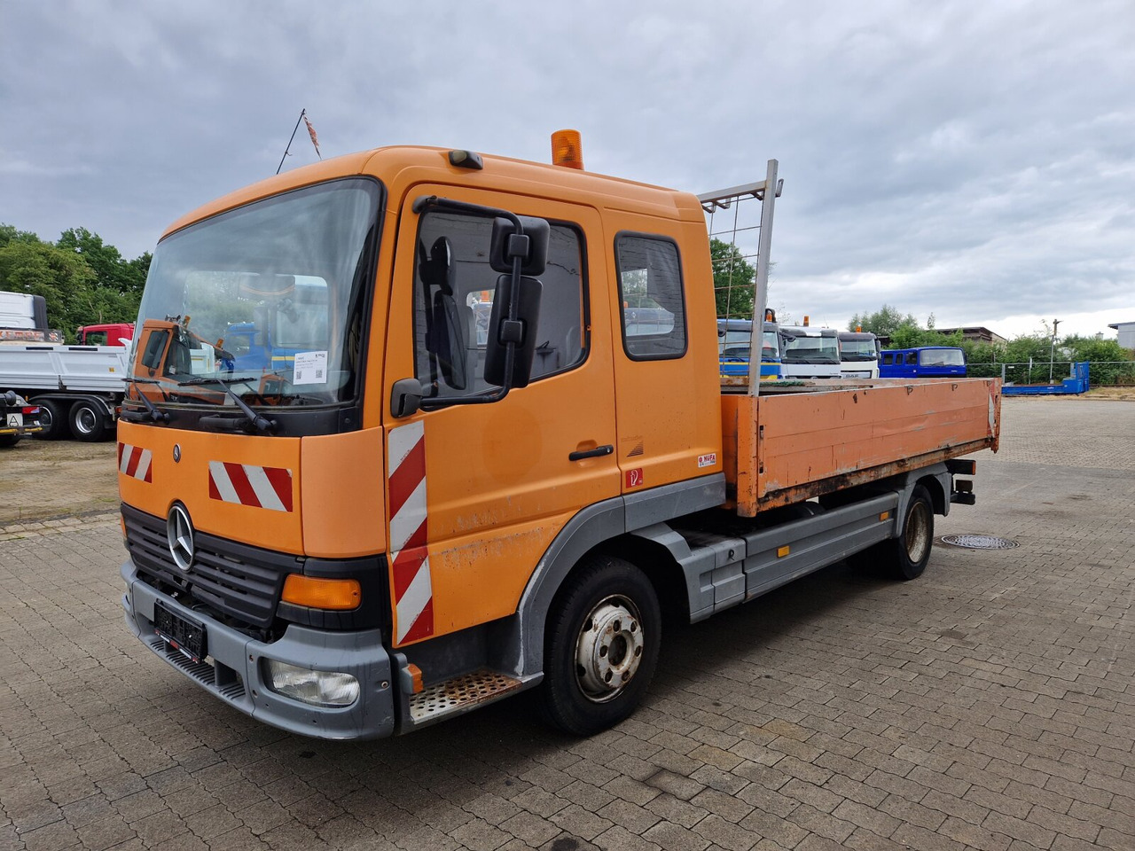Mercedes-Benz Atego 815 4x2 Atego 815 4x2, 2x AHK Standheizung - Dropside/ Flatbed truck: picture 5