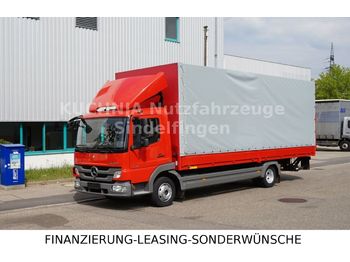 Curtainsider truck Mercedes-Benz Atego 818L Pritsche 7,22m  LBW Klima Luftgef: picture 1