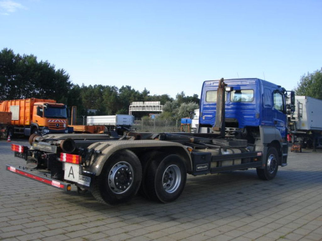 Mercedes-Benz Axor 2543 L 6x2 Abrollkipper nur 287TKM Meiller  - Hook lift truck: picture 5