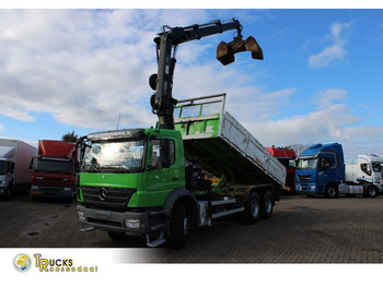 Crane truck MERCEDES-BENZ Axor 2633