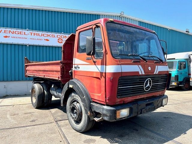 Tipper Mercedes-Benz SK 1213 FULL STEEL MEILLER KIPPER (MANUAL GEARBOX / FULL STEEL SUSPENSION / REDUCTION AXLE / 6-CILINDER ENGINE): picture 3