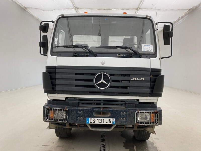 Mercedes-Benz SK 2031 - Dropside/ Flatbed truck, Crane truck: picture 2