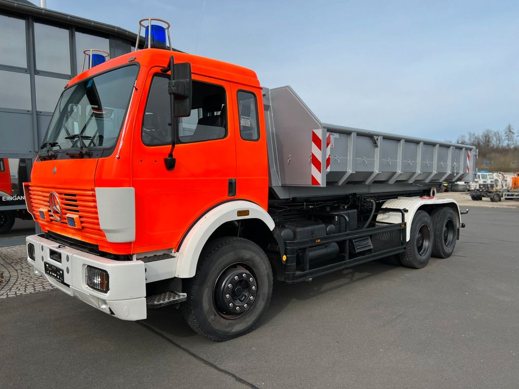 Mercedes-Benz SK 2629 6x4 Feuerwehr - Abroller  - Hook lift truck: picture 1