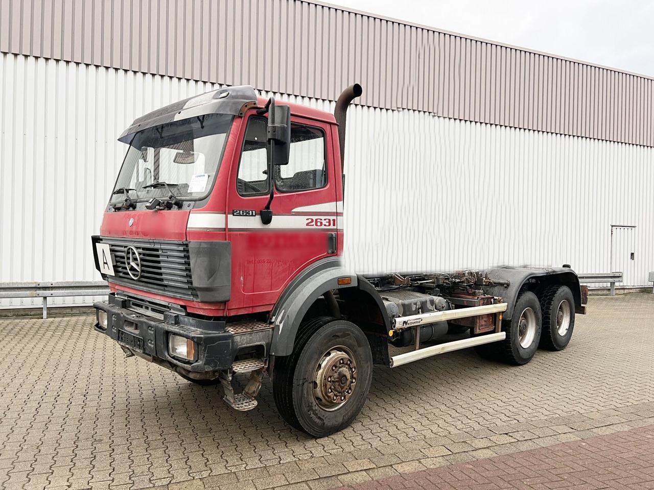 Mercedes-Benz SK 2631 AK 6x6 SK 2631 AK 6x6, Full Steel, Manual, 2x13t Achsen - Cab chassis truck: picture 1