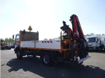 Dropside/ Flatbed truck, Crane truck Mercedes SK 2031 4X2 + Palfinger PK13000: picture 4