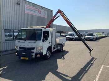 Dropside/ Flatbed truck, Crane truck Mitsubishi Canter 3C15 3.0 DI 280 Pick Up & Kraan Trekhaak 3500 kg L: picture 1