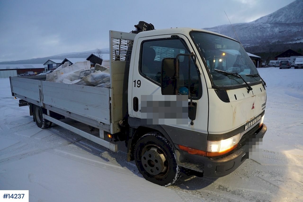 Dropside/ Flatbed truck Mitsubishi Canter FE659: picture 8