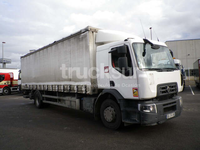 RENAULT D320 - Curtainsider truck: picture 2
