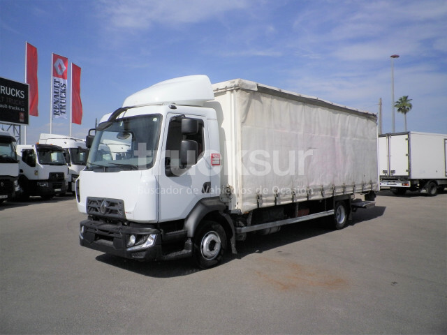 RENAULT D CAB 240.12 - Curtainsider truck: picture 1