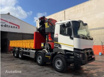 New Dropside/ Flatbed truck, Crane truck RENAULT K 460: picture 1