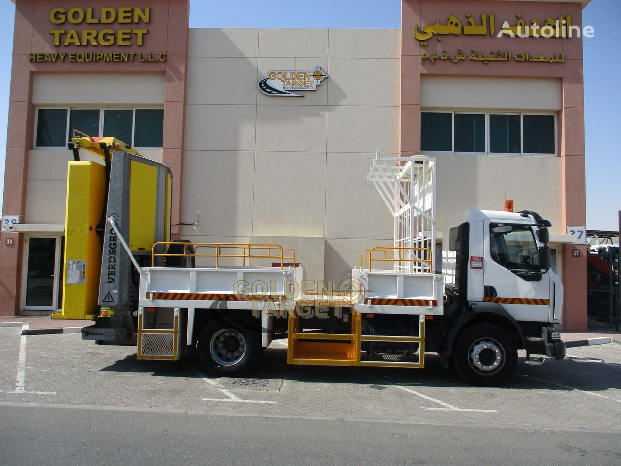 Renault D18 280 E3 - Dropside/ Flatbed truck: picture 5