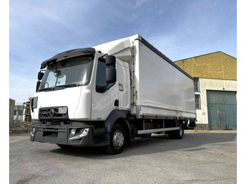 Renault Gamme D 12.240 - Curtainsider truck: picture 1