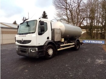 Tank truck for transportation of milk Renault INSULATED STAINLESS STEEL TANK 2 COMP 11000L: picture 1