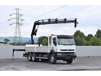 Crane truck Renault Kerax 370 DCI*HIAB 166D-4HIDUO/ FUNK *6x4: picture 1