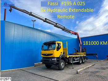 Dropside/ Flatbed truck RENAULT Kerax 380