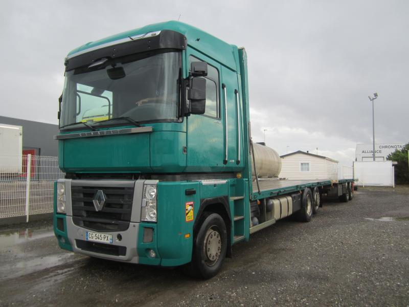 Renault Magnum 460 DXI - Dropside/ Flatbed truck: picture 1