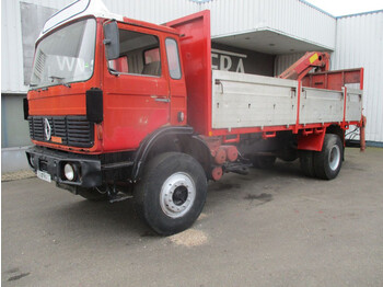 Dropside/ Flatbed truck, Crane truck Renault Manager GR231 / G 230 , Manual , Palfinger Crane , Spring Suspensio: picture 1