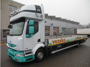 Dropside/ Flatbed truck Renault Midlum 220.12 DXi, Pritsche 8.7 m: picture 1