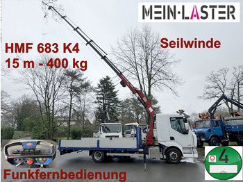 Crane truck RENAULT Midlum 220