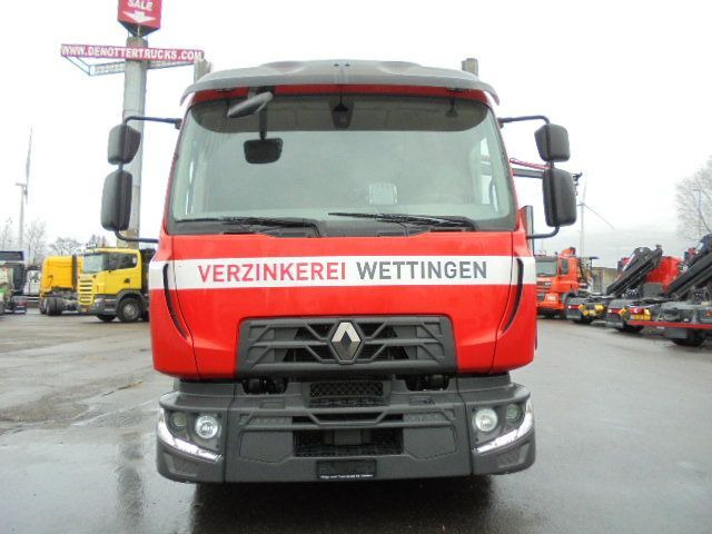 Renault Midlum 240 D12 - Dropside/ Flatbed truck, Crane truck: picture 2