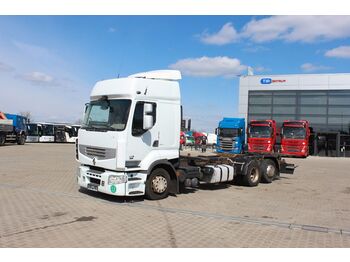 Cab chassis truck Renault PREMIUM 450 DXi, 6x2, BDF, LIFTING AXLE: picture 1