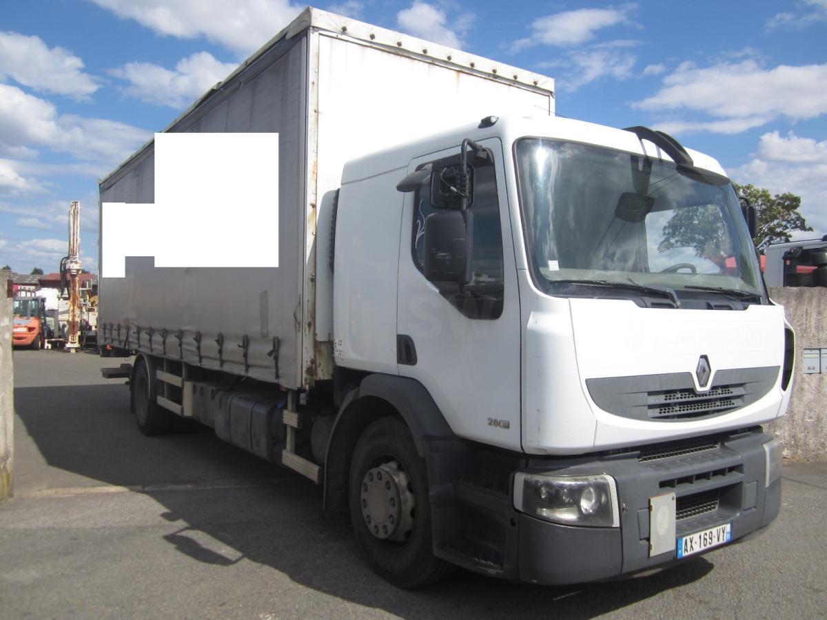 Renault Premium 280 DXI - Curtainsider truck: picture 2