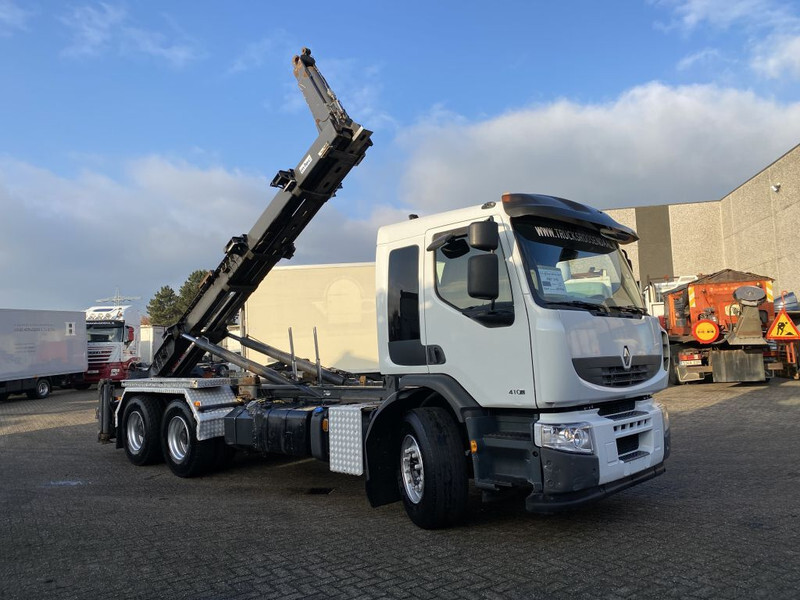 Renault Premium 410 DXI + Hook system + 6x4 - Hook lift truck: picture 3