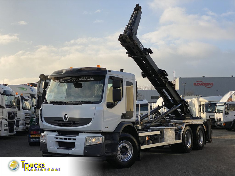 Renault Premium 410 DXI + Hook system + 6x4 - Hook lift truck: picture 1