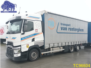 Renault Renault_T 480 Euro 6 - Curtainsider truck: picture 1