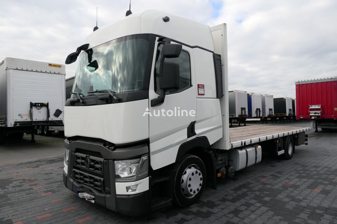 Renault T460 / PLATFORMA / SKRZYNIOWY / LAWETA / EURO 6 /2016 R - Dropside/ Flatbed truck: picture 2