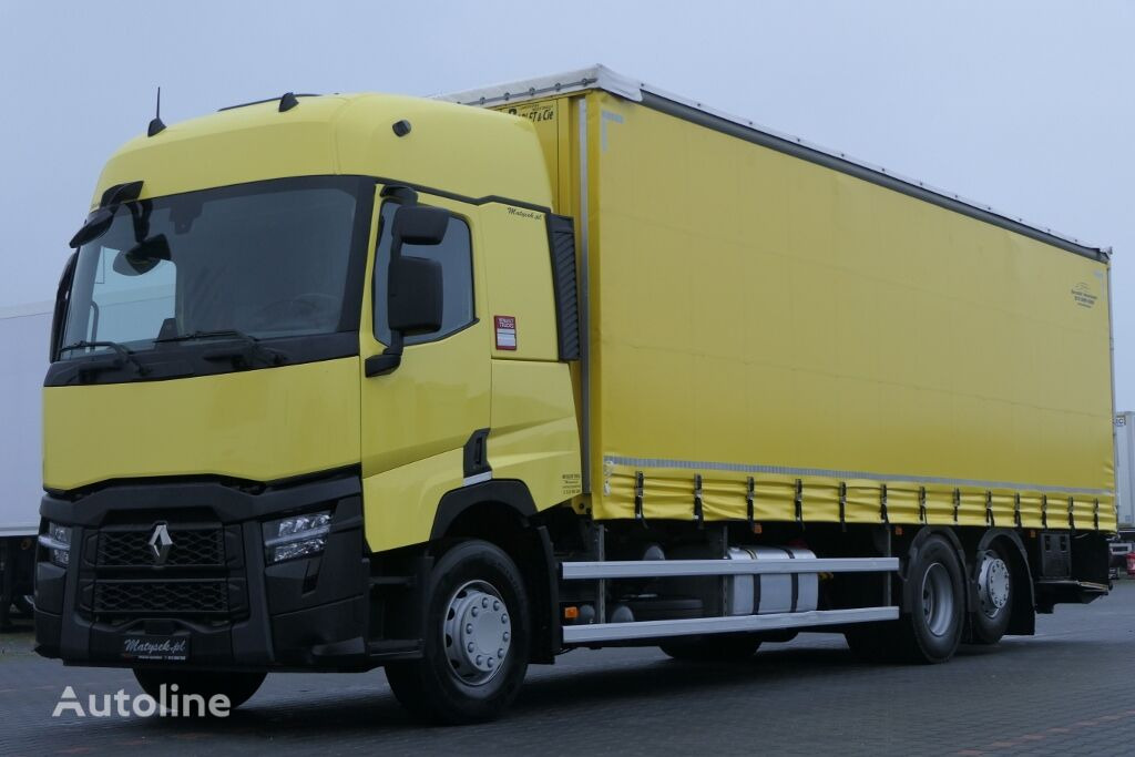 Renault T 460 / CURTAINSIDER - 60 M3 / 6X2 / L: 9,15 M / NEW MODEL / NAV - Curtainsider truck: picture 2
