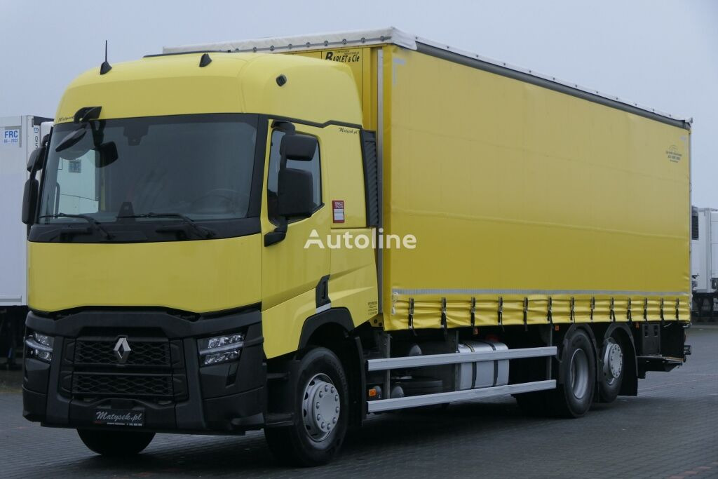 Renault T 460 / CURTAINSIDER - 60 M3 / 6X2 / L: 9,15 M / NEW MODEL / NAV - Curtainsider truck: picture 1