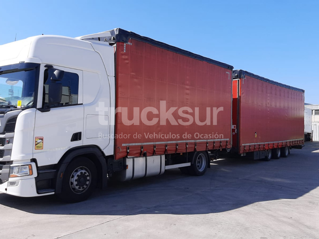 SCANIA R450.18 - Curtainsider truck: picture 2