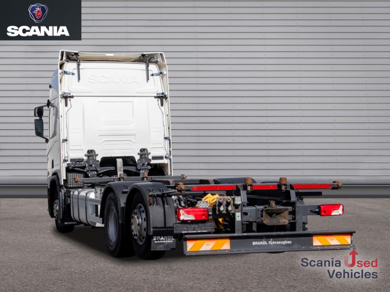 Container transporter/ Swap body truck SCANIA R 450 B6x2*4NB Lenkachse,Standklima: picture 10