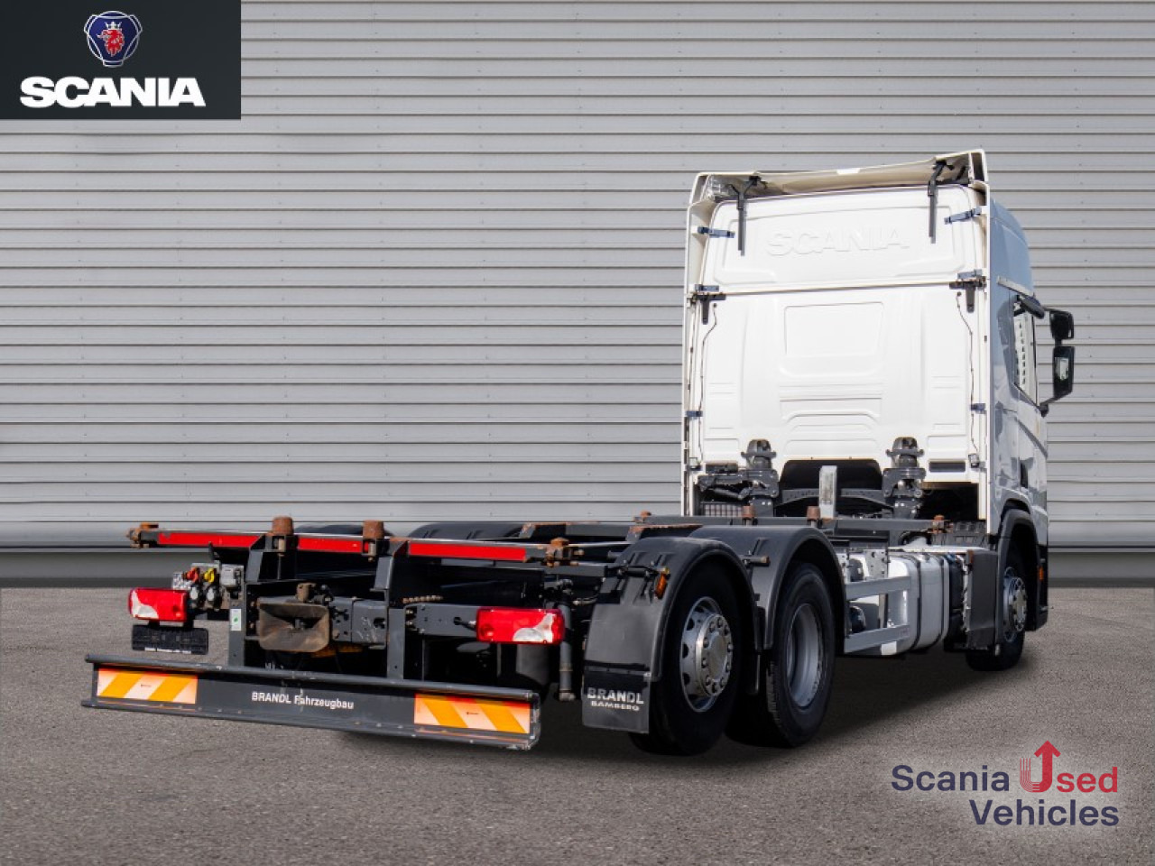 Container transporter/ Swap body truck SCANIA R 450 B6x2*4NB Lenkachse,Standklima: picture 9
