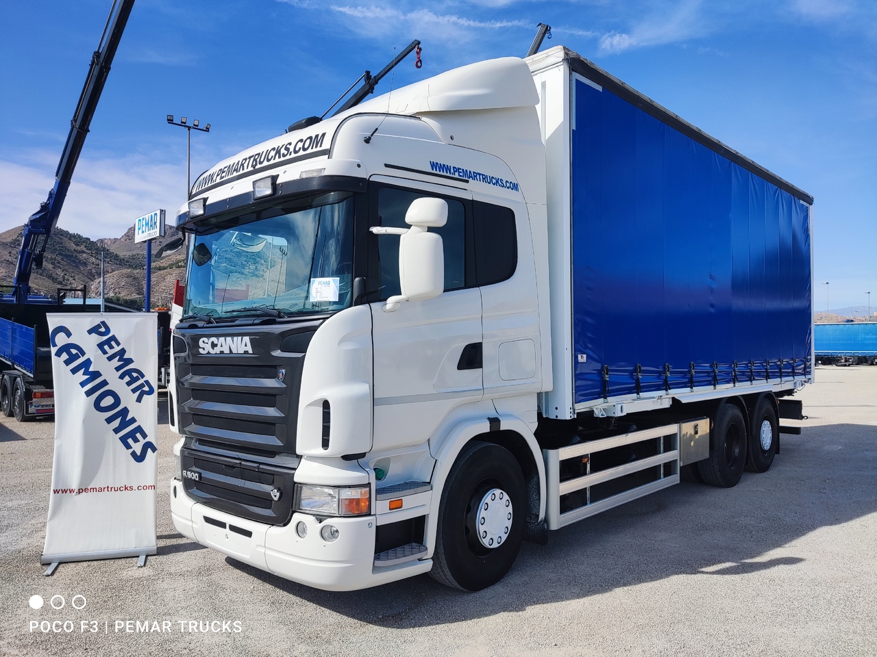 SCANIA R 500 6X2 TAUTLINER CAJA INTERCAMBIABLE - Container transporter/ Swap body truck: picture 1
