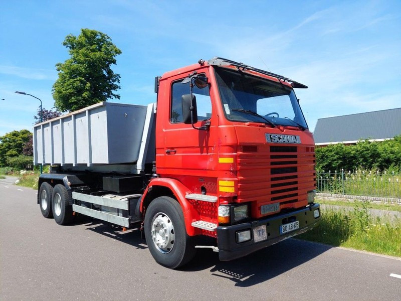 Scania 112 with 113 Engine - Hook lift truck: picture 1