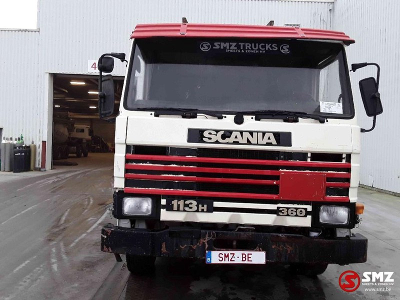 Dropside/ Flatbed truck, Crane truck Scania 113 360 6x4 francais-french: picture 3
